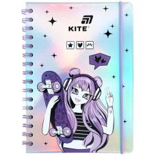 Блокнот на спирали, А5, 80 л., кл., Anime Dream