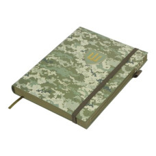 Ежедневник датир. 2026 MILITARY, A5, светло-зеленый, иск.кожа
