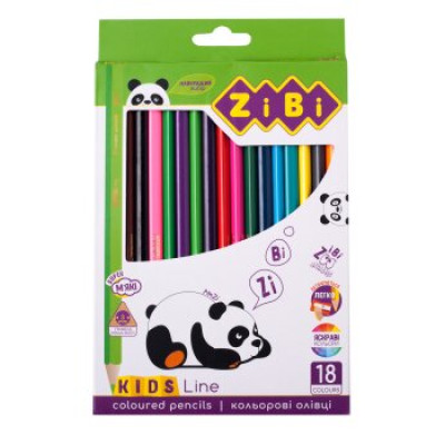 Карандаши цветные, 18 цветов, KIDS Line ZB.2415