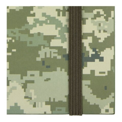 Ежедневник датир. 2026 MILITARY, A5, светло-зеленый, иск.кожа BM.21134-15