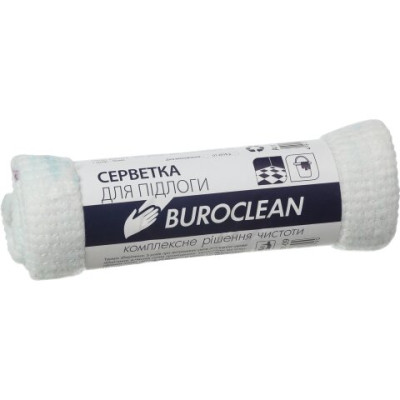 Салфетка для пола х/б, 50х70см, белая, Buroclean 10200151-09