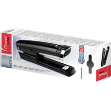 Степлер ESSENTIALS METAL подовжений, металевий, 25л., (скоби №24/6, 26/6), чорний