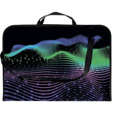 Портфель пластиковий на блискавці А3