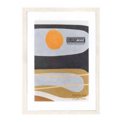 Рамка дерев'яна А4, 21х29.7 см світле дерево