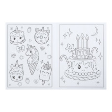 Розмальовка КАЗКОВІ ДЕСЕРТИКИ, 12 стор, KIDS LINE Розмальовка КАЗКОВІ ДЕСЕРТИКИ, 12 стор, KIDS LINE