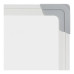 Magnetic whiteboard, JOBMAX, 100x150cm, horizontal, aluminum frame BM.0041