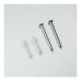 Magnetic whiteboard, JOBMAX, 100x150cm, horizontal, aluminum frame BM.0041