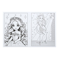 Розмальовка КРАСУНІ, 12 стор, KIDS LINE Розмальовка КРАСУНІ, 12 стор, KIDS LINE