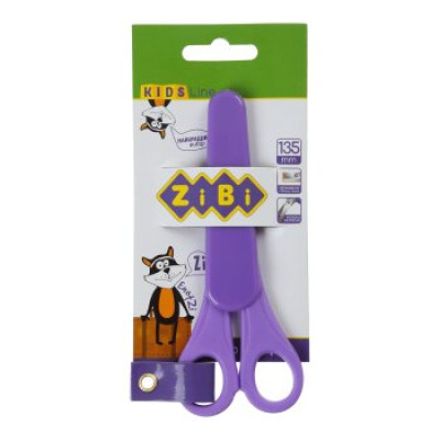 Ножницы детские в чехле 135мм, фиолетовые, KIDS Line ZB.5004-07