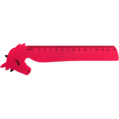 Лінійка пластикова Unicorn, 15 см - CF81341 COOLFORSCHOOL