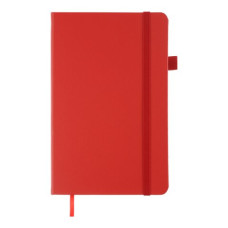 Книга записна ETALON 125*195, 96 арк., клітинка, обкл. штучна шкіра, червоний