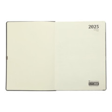 Щоденник датований 2026 BRAVO, A4, синій, штучна шкіра/поролон