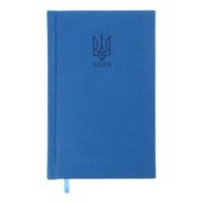 Щоденник датований 2025 HERALDRY, A6, світло-синій, штучна шкіра/поролон BM.2584-02