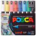 Набір маркерів uni POSCA, 0,7мм, 8 шт PC-1MR 8C Набір маркерів uni POSCA, 0,7мм, 8 шт PC-1MR 8C