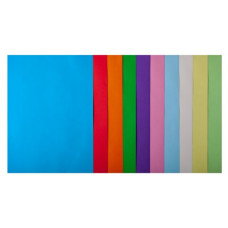 Набір кольорового паперу А4, 80гм2, PASTEL+INTENSIV, 10цв., 50л.