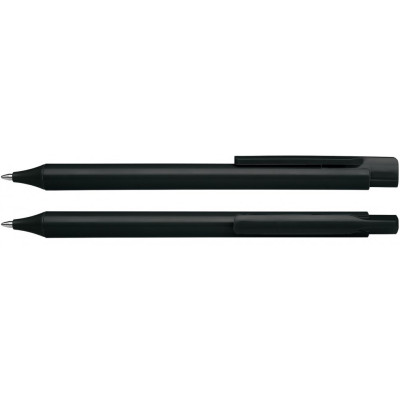 Ручка кулькова автомат. SCHNEIDER ESSENTIAL корпус чорний, пише синім S937391