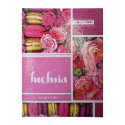 Книга канцелярська BOHO CHIC 96 арк лін.,оф.(тв. лам. обл), А4 - BM.2401-110 Buromax
