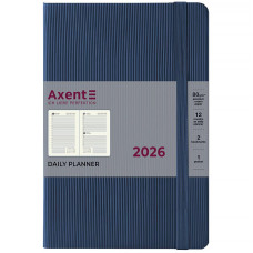 Щоденник 2026 Partner Lines, 145*210, блакитний