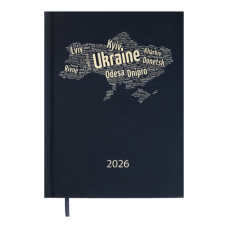 Ежедневник датированный 2024 POWER, A5, т.синий