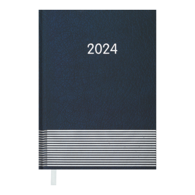 Щоденник датований 2024 PARALLEL, A5, синій - BM.2107-02