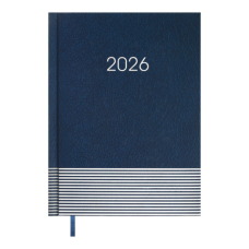 Ежедневник датированный 2024 PARALLEL, A5, синий