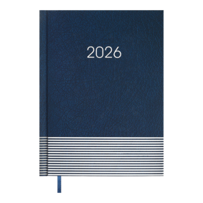 Ежедневник датированный 2024 PARALLEL, A5, синий