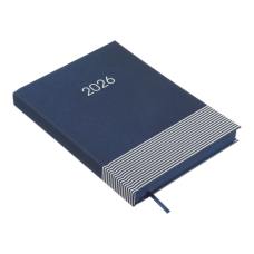 Ежедневник датированный 2024 PARALLEL, A5, синий