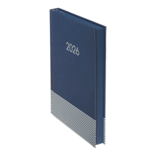 Ежедневник датированный 2024 PARALLEL, A5, синий