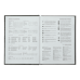 Щоденник датований 2024 PARALLEL, A5, чорний - BM.2107-01