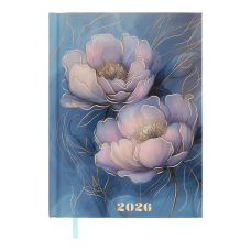 Щоденник датов. поліграфічний NOVEL  2026 , A5, блакитний