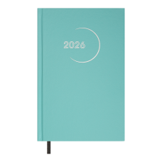 Щоденник дат. 2026 MADAM, A5, бірюзовий, бумвініл
