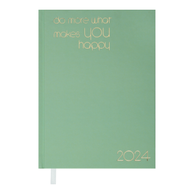 Дневник датувань 2024 MOTIVETION, A5, м'ятний - BM.2171-38