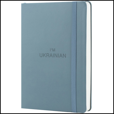 Щоденник 2024 Partner Soft 125*195, Earth Colors, синій Ukrainian