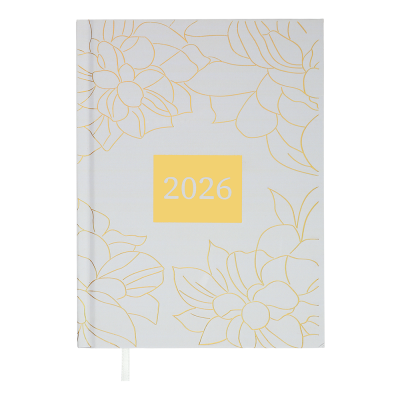 Щоденник дат. поліграфічний FANTASTIC 2026, A5, білий
