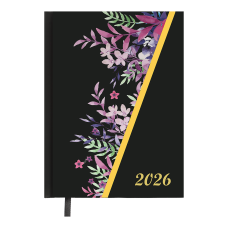 Щоденник датов. поліграфічний PASSION 2026 , A5, чорний