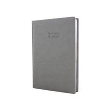 Ежедневник датированный 2022 VIVELLA, серый, А6