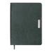 Ежедневник датир. 2026 SALERNO,  A5, зеленый, иск.кожа