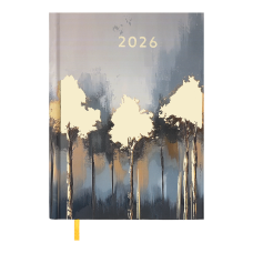 Щоденник дат. поліграфічний FILLING 2026, A5, золотий
