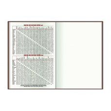 Ежедневник датированный 2024, SQUARE, темно-коричневый, А5, без поролона