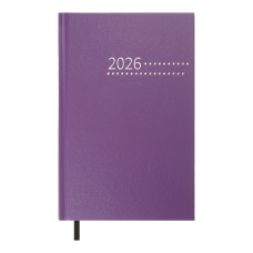 Щоденник датов. 2026 ZEST, A5, фіолетовий, бумвініл