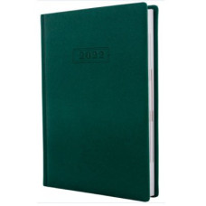 Ежедневник датированный Optima 2022 А5 MINK О25237-49 темно-зеленый