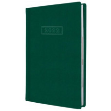 Ежедневник датированный Optima 2022 А5 352 страницы SQUARE О25204-04 зеленый