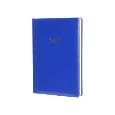 Ежедневник датированный, 2022 Spectrum, А5, синий, печатная обложка
