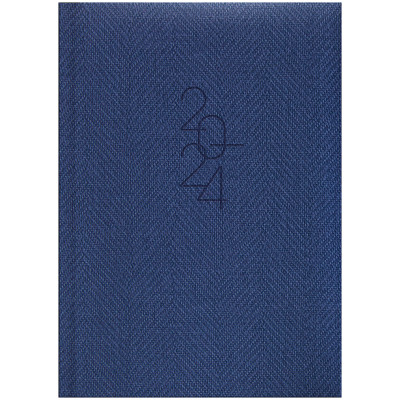 Щоденник 2024 кишеньковий Tweed синій - 73-736 31 304