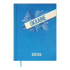 Щоденник датований 2026 POWER, A5, блакитний