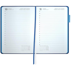 Щоденник 2026 Partner Soft Muse, 145*210, синій