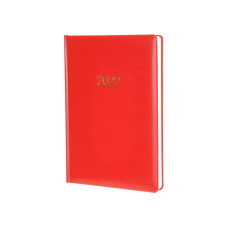Ежедневник датированный, 2022 Spectrum, А5, красный, печатная обложка