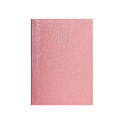 Щоденник датований, ARMONIA, рожевий металік, кремовий блок, А5 - O25229-09
