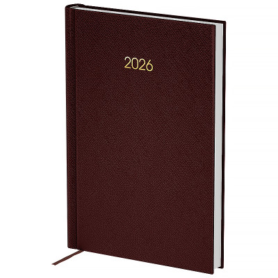 Ежедневник 2026 Classic Style, 145*210, з/т коричневый