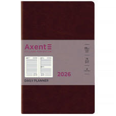 Ежедневник  2026 Partner City Soft, 145*210, коричневый